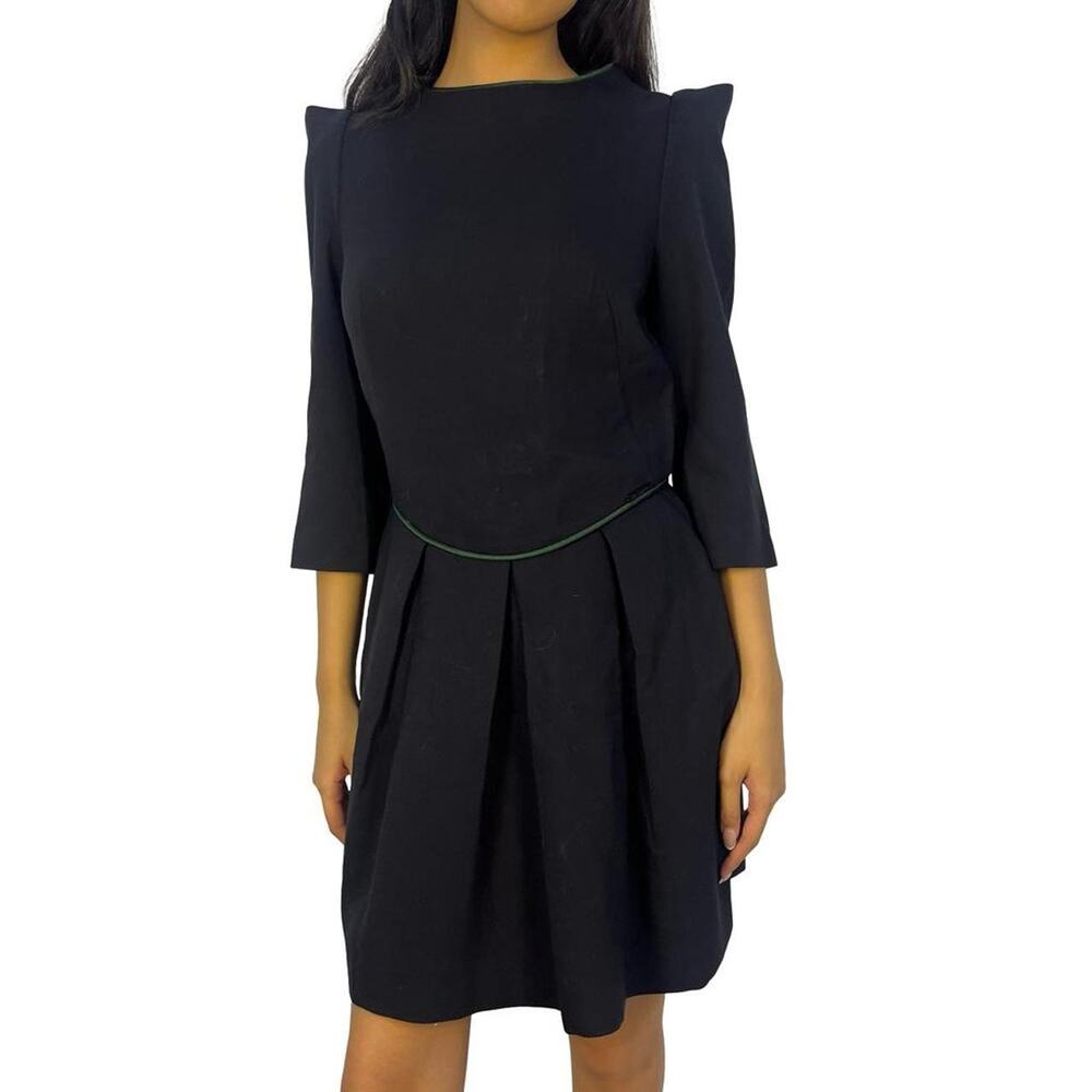 Cop Copine Vintage Flared Black Dress